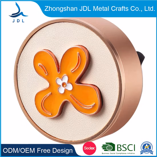 中国のサプライヤー卸売車用香水ボトル芳香剤ガラスカスタム紙カーフレグランス木製蓋芳香剤空で車をぶら下げる